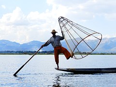 fisher man on boat